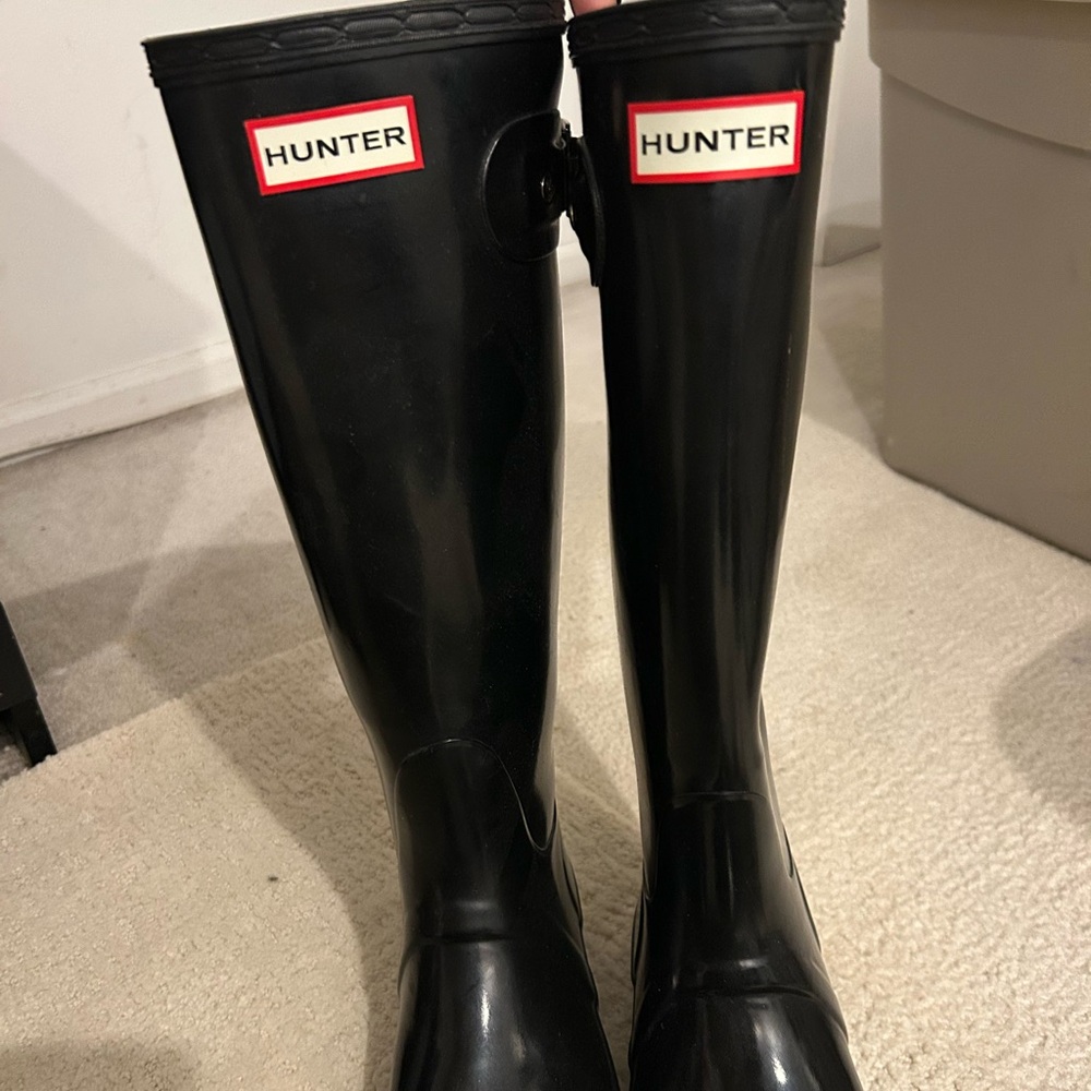 Hunter Classic Black Waterproof Boots